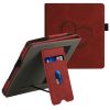 Huzat Amazon Kindle Oasis 10, Kwmobile, piros, öko-bőr, 59393.01