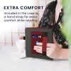 Huzat Amazon Kindle Oasis 10, Kwmobile, piros, öko-bőr, 59393.01