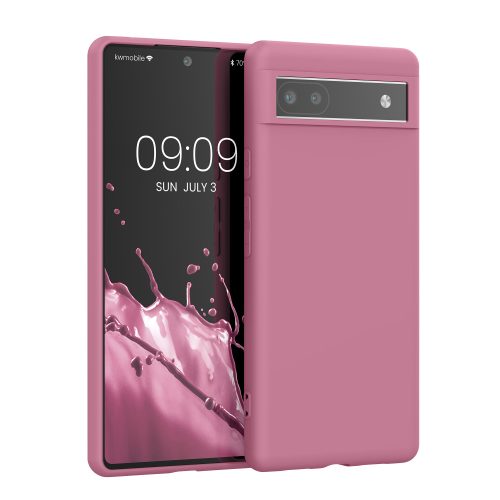 Kwmobile tok Google Pixel 6a telefonhoz, szilikon, lila, 57799.167
