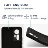 Kwmobile tok Xiaomi 12 Lite telefonhoz, szilikon, fekete, 59405.01