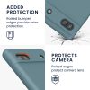 Kwmobile tok Google Pixel 6a telefonhoz, szilikon, zöld, 57815.207
