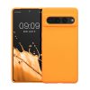 kwmobile tok Google Pixel 7 Pro telefonhoz, szilikon, narancs, 59452.150