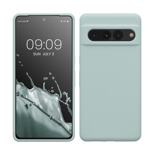 kwmobile tok Google Pixel 7 Pro telefonhoz, szilikon, zöld, 59452.200