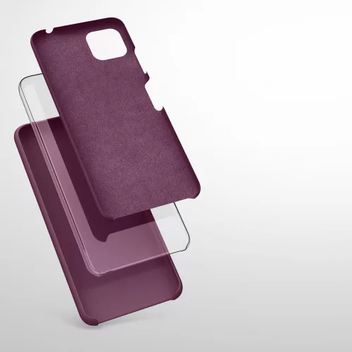 Kwmobile tok Samsung Galaxy A22 5G telefonhoz, szilícium, lila, 55489.187