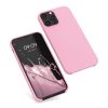 Kwmobile tok Apple iPhone 12 Pro Max telefonhoz, szilikon, rózsaszín, 52644.110