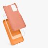 Kwmobile tok Xiaomi Redmi Note 11 Pro/Redmi Note 11 Pro 5G telefonhoz, szilikon, narancssárga, 57373.150