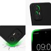 Kwmobile tok Xiaomi 12 Lite telefonhoz, szilikon, fekete, 59470.47