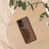 Kwmobile tok Xiaomi 12 Lite telefonhoz, fa, barna, 59408.02