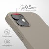 Kwmobile tok Apple iPhone 12/iPhone 12 Pro telefonhoz, szilikon, szürke, 53938.16