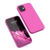 Kwmobile tok Apple iPhone 12/iPhone 12 Pro telefonhoz, szilikon, rózsaszín, 53938.135
