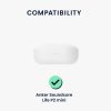 Tok fejhallgatóhoz Anker Soundcore Life P2 mini, Kwmobile, piros, szilikon, 56991.09
