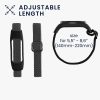 2 db pánt készlet Oppo Band Sporthoz, Kwmobile, fekete/szürke, nylon, 59521.02
