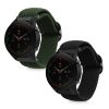 db szíj készlet Xiaomi Mi Watch Color Sport/Watch S1 Active, Kwmobile, fekete/zöld, nylon, 59518.01