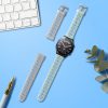 2 db szíjkészlet Xiaomi Watch S1/Watch S1 Active/Mi Watch Sport, Kwmobile, szürke/zöld, szilikon, 59539.01