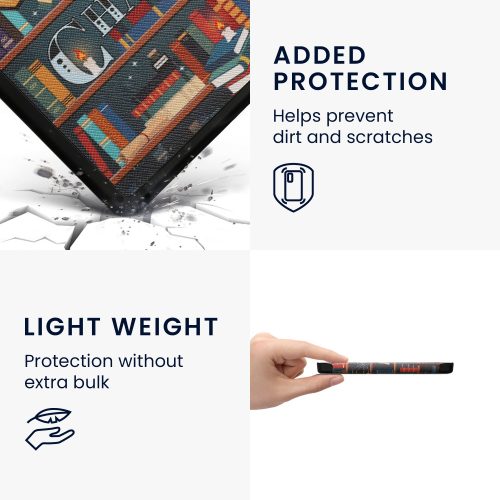 Kobo Glo HD/Touch 2.0 tok, Kwmobile, többszínű, ökológiai bőr, 34348.49