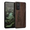 kwmobile tok Xiaomi Redmi Note 11 Pro/Redmi Note 11 Pro 5G/Redmi Note 12 Pro készülékekhez, fa, barna, 57381.09