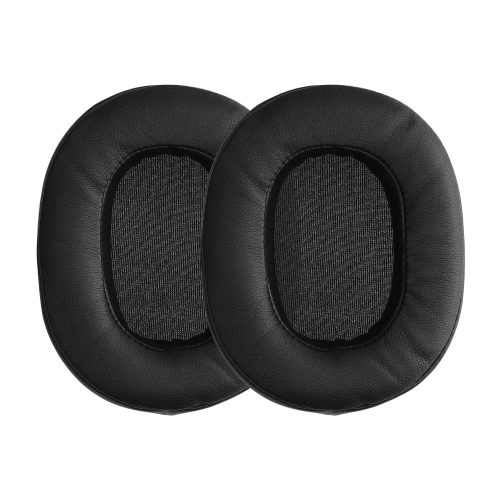 2 db fülpárna készlet Sony WH-L600 fejhallgatóhoz, Kwmobile, fekete, Eco bőr, 59589.01