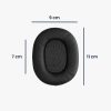 2 db fülpárna készlet Sony WH-L600 fejhallgatóhoz, Kwmobile, fekete, Eco bőr, 59589.01