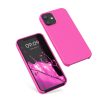 kwmobile tok Apple iPhone 12 Minihez, szilikon, rózsaszín, 52640.135