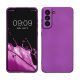 Kwmobile tok Samsung Galaxy S21 FE-hez, lila, szilikon, 55485.24