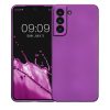 Kwmobile tok Samsung Galaxy S21 FE-hez, lila, szilikon, 55485.24