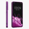 Kwmobile tok Samsung Galaxy S21 FE-hez, lila, szilikon, 55485.24
