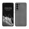 Kwmobile tok Samsung Galaxy S21 FE-hez, szürke, szilikon, 55485.232