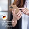 kwmobile tok Apple iPhone 11 telefonhoz, szilikon, barna, 49724.246