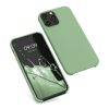 kwmobile tok Apple iPhone 12 Pro Max telefonhoz, szilikon, zöld, 52644.243