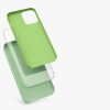 kwmobile tok Apple iPhone 12 Pro Max telefonhoz, szilikon, zöld, 52644.243