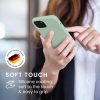 kwmobile tok Apple iPhone 13 telefonhoz, szilikon, zöld, 55878.243