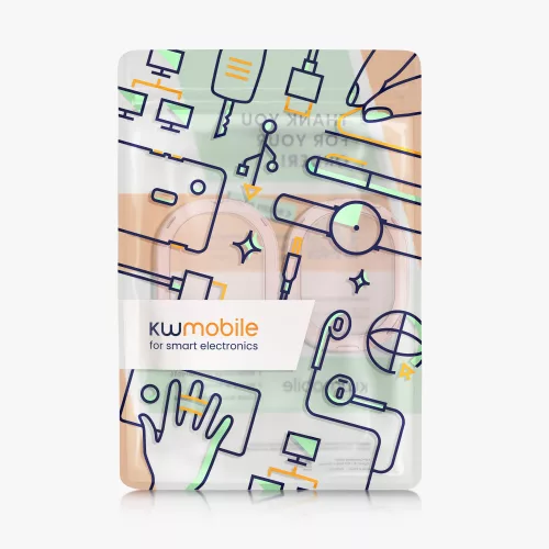 Huzat Apple AirPods Max fejhallgatóhoz, Kwmobile, rózsaszín, szilikon, 54208.33