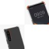 Lökhárító kwmobile Sony Xperia 5 IV, szilikon, átlátszó/fekete, 59918.03