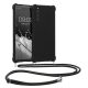 Lökhárító kwmobile Sony Xperia 10 IV, szilikon, fekete, 59961.01