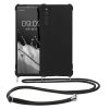 Lökhárító kwmobile Sony Xperia 10 IV, szilikon, fekete, 59961.01