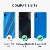 Kwmobile tok nyakpánttal Samsung Galaxy A50-hez, lila, szilikon, 49962.187