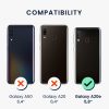 Kwmobile tok nyakpánttal Samsung Galaxy A20e-hez, zöld, szilikon, 49966.78