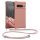 Kwmobile Google Pixel 7 Pro telefontok nyakpánttal, rózsaszín, szilikon, 59967.154