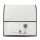Kwmobile porvédő KitchenAid 4.3 - 4.8 l, fehér/fekete, műanyag, 57074.05