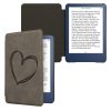 kwmobile borító Amazon Kindle (2022), Eco-bőr, szürke, 59990.01