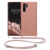 Kwmobile lökhárító Huawei P30 Pro-hoz, szilikon, rózsaszín, 60035.154