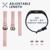 2 db kwmobile szíj készlet Honor Band 5/Band 4, szilikon, kék/rózsaszín, 59596.03