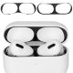 2 db kwmobile védőfólia készlet Apple Airpods Pro 2 készülékhez, műanyag, fekete, 60102.01