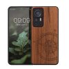 kwmobile tok Xiaomi 12T/12T Pro készülékhez, fa, barna, 60150.01