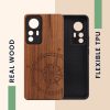 kwmobile tok Xiaomi 12T/12T Pro készülékhez, fa, barna, 60150.01