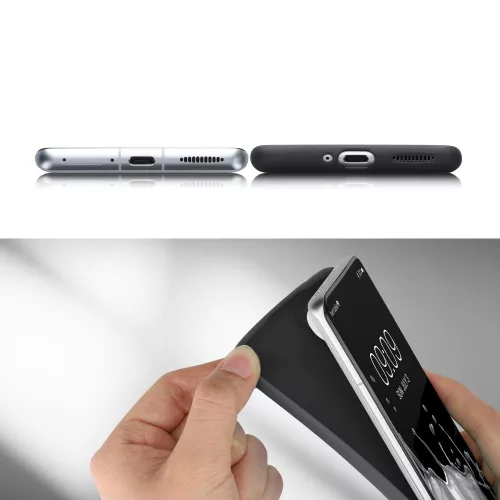 kwmobile burkolat Xiaomi 12T, szilikon, kék, 60151.57