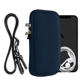   Kwmobile Universal XL burkolat - 6,8", neoprén, kék, 58700.4.116