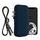 Kwmobile Universal XL burkolat - 6,8", neoprén, kék, 58700.4.116