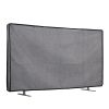 Kwmobile 75" TV borító, szürke, textil, 60192.19