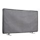 Kwmobile 75" TV borító, szürke, textil, 60192.19